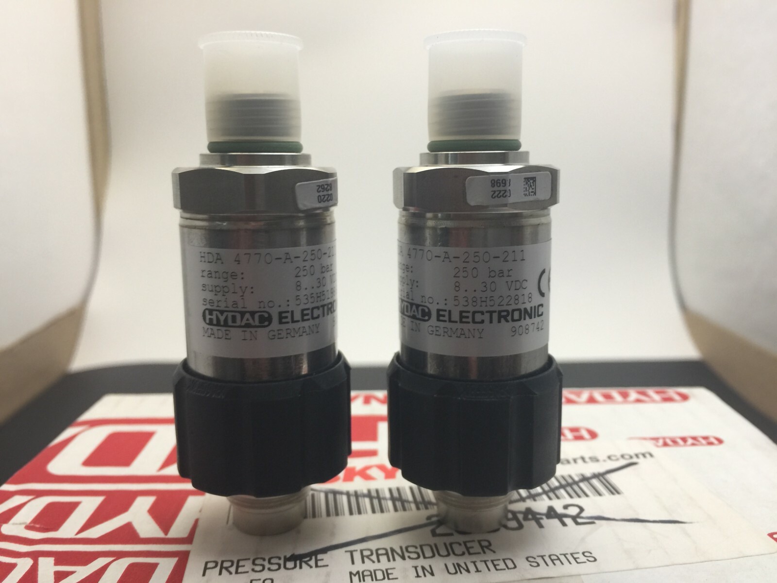 BRAND NEW !! HYDAC PRESSURE TRANSDUCER HDA 4770A250211 HPN2859442 eBay