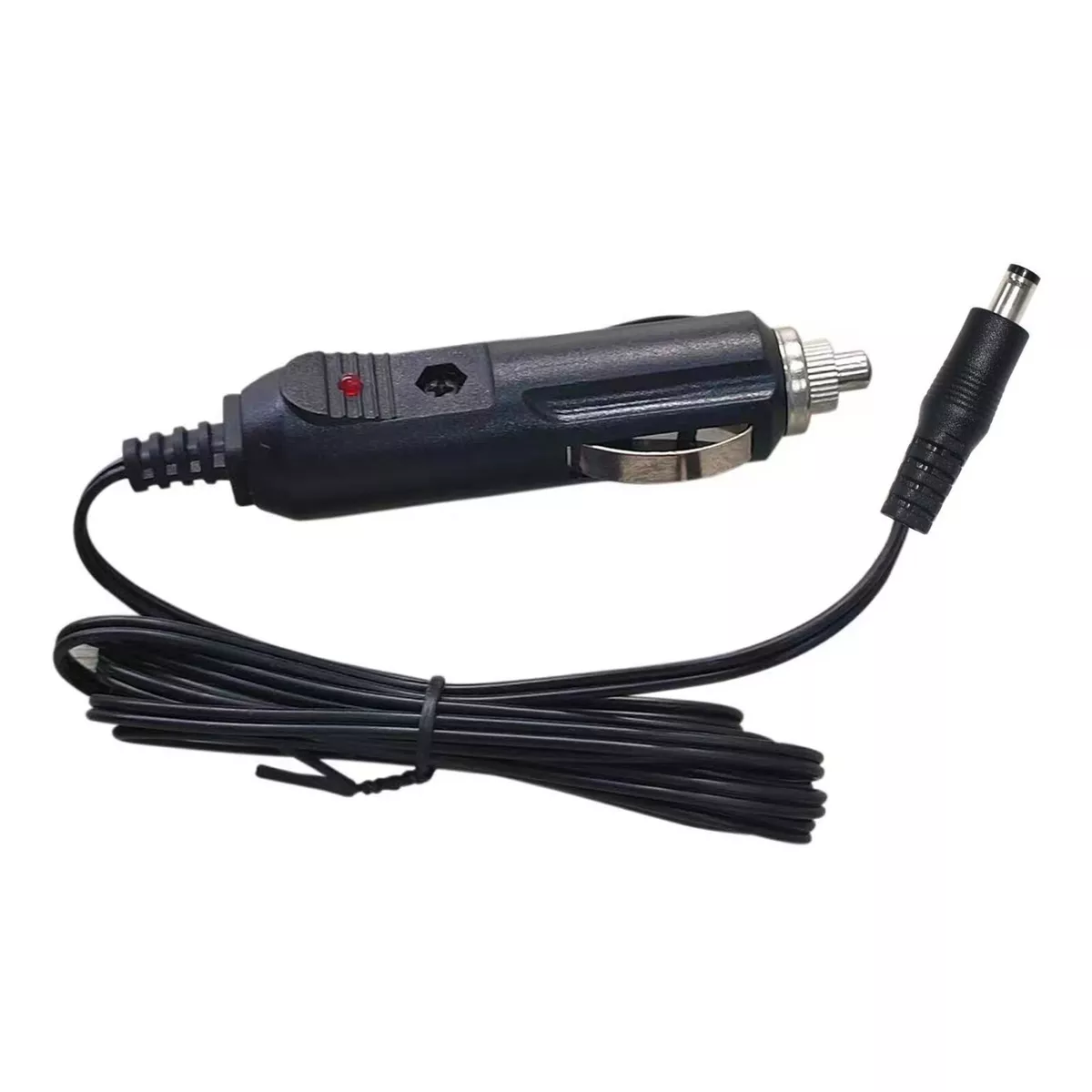  DC 5.5 x 2.1mm Connector Car Charger Power Supply Cord