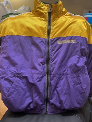 Washington Huskies UW vintage starter puffer jacket