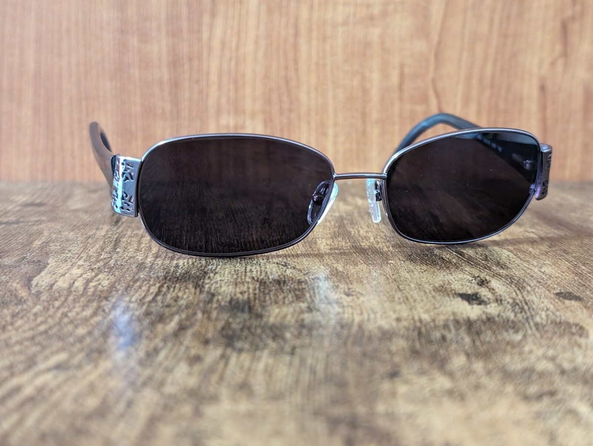 VINTAGE FENDI F803 OVAL SUNGLASSES MADE IN ITALY 53/15 #846  display picture 1