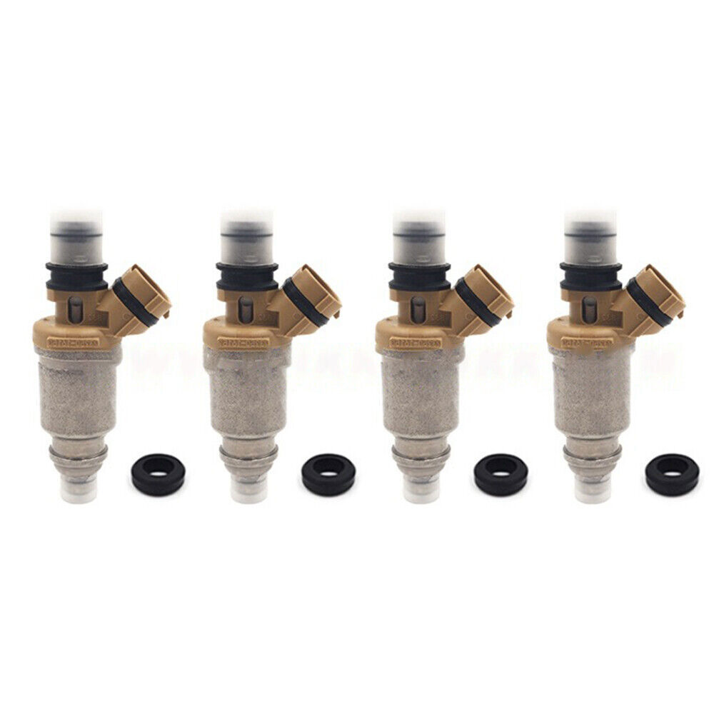 mi♡ For Toyota Corolla Geo Prizm 1993-1997 1.6L 4×Fuel Injector 23209