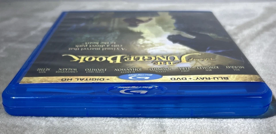 Jungle Book Disney Blu-ray 2016 Live Action Bill Murray Ben Kingsley Idris Elba Foto 4 de 4