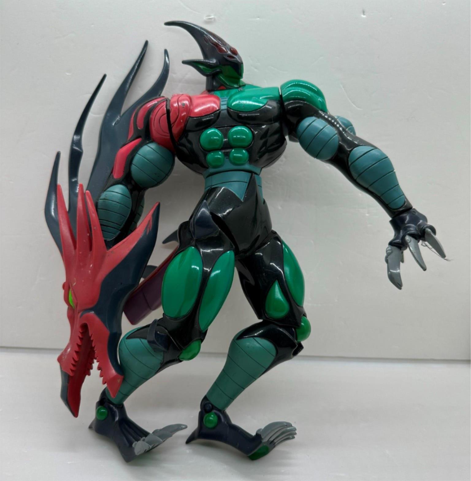 Yu-Gi-Oh GX Jaden Elemental Hero Flame Wingman 360 Joynt Figure Mattel 1996 Action Toy