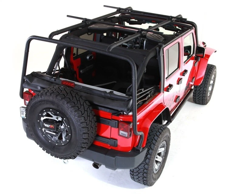 Rugged Ridge 11703.02 车顶架适用于 2007–2018 吉普牧马人 4 门 JK — 第 3/4 张图片