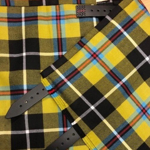 Tennessee Volunteers Tartan Herren 8 Yard Kilt - Custom Wool Highland Kilt USA - Bild 3 von 5