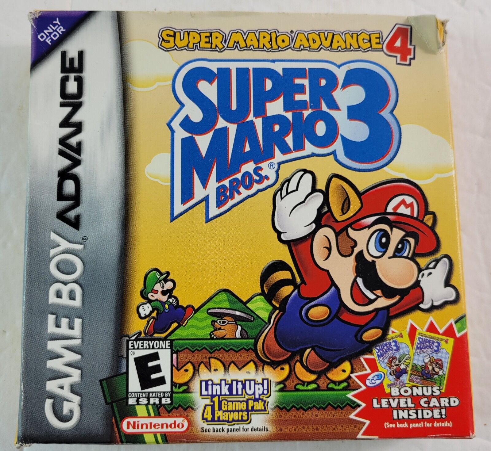 Super Mario Bros 3 Advance 4 (Game Boy Advance | GBA) Authentic BOX ONLY