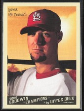 2009 Upper Deck Goodwin Champions #149 Ryan Ludwick St. Louis Cardinals (A4)
