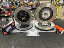 FOR AUDI SQ5 3.0 TFSI QUATTRO B9 FRONT REAR DRILLED GROOVED BRAKE DISCS & PADS