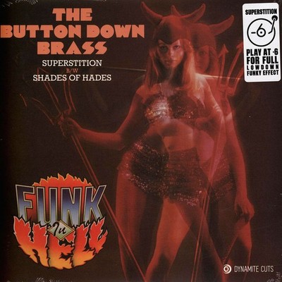 The Button Down Brass - Superstition / Shades (Vinyl 7'' - 2021 - UK - Original)
