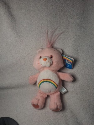 vintage Care Bears Cheer Bear plush 2002 New With Tags.