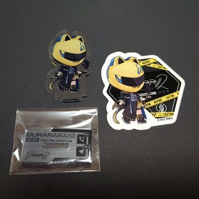 Durarara!! Tower Records Animal Survivor Axta/Sticker Celty
