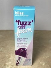 NIB Bliss Fuzz Off Body Hair Removal Spray-on Rinse-off 2.0 oz Made In USA
