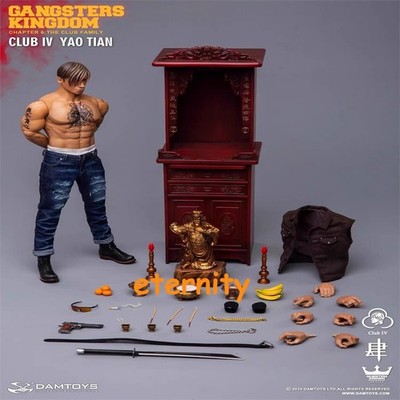 Damtoys GK019b 1/6 Gangsters Kingdom Club 4 Yaotian DELUXE Ver. Figure Model