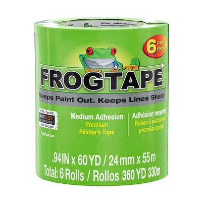 Multi-Surface Painters Tape with PAINTBLOCK, 1 Inch Wide (0.94 In. x 60 Yds),...