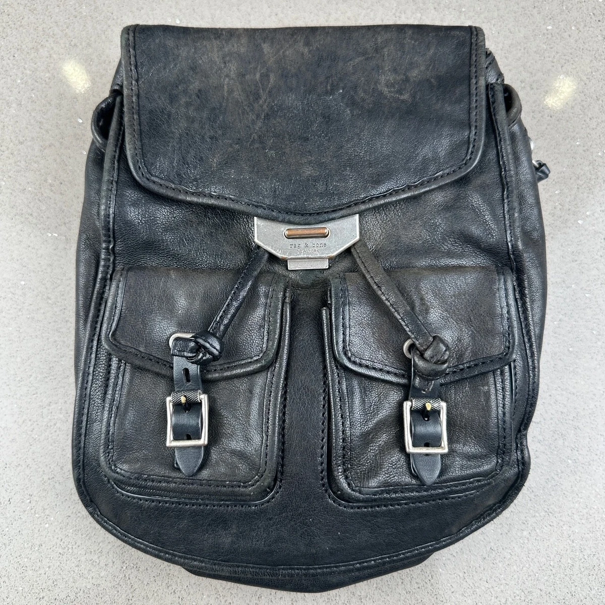 rag & bone Leather Exterior Backpack Bags & Handbags for  display picture 1