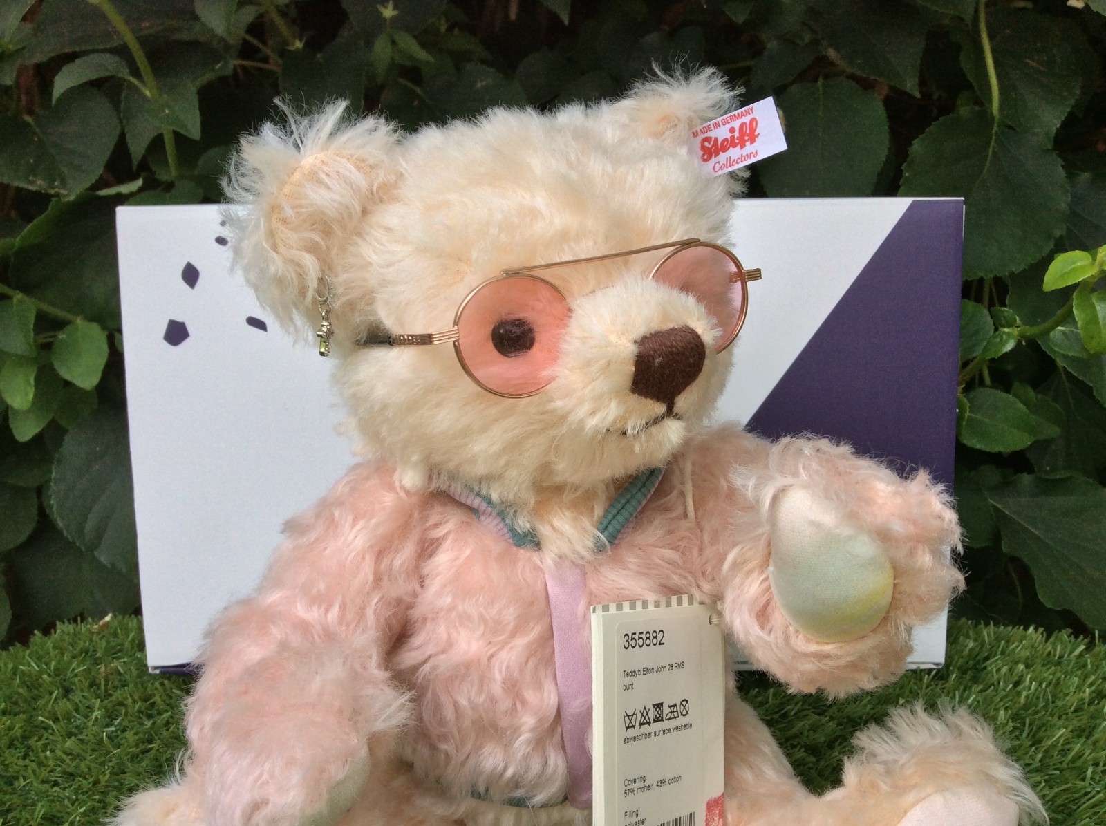 Steiff Rocks! Elton John EAN 355882 Limited Edition - BEAR SHOP