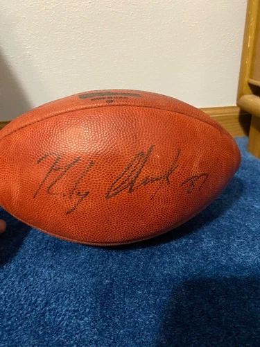 Rob Gronkowski Signed Super Bowl Football Wilson The Duke Game Ball Brand New