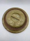 Red Wing 2 Gallon Stoneware Flower Petal Crock Lid with handle
