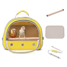 Bird Carrier,Bird Cage Parakeet Parrot Budgie Carrier Backpack for Small Bird...