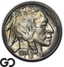 1937 Buffalo Nickel, Lustrous Solid Gem BU++ Philadelphia Buffalo Nickel