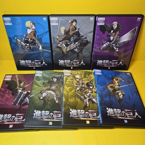 Case Exchanged Attack On Titan 1St Final/Movie Dvd, 50 Volumes Set - Picture 4 of 10