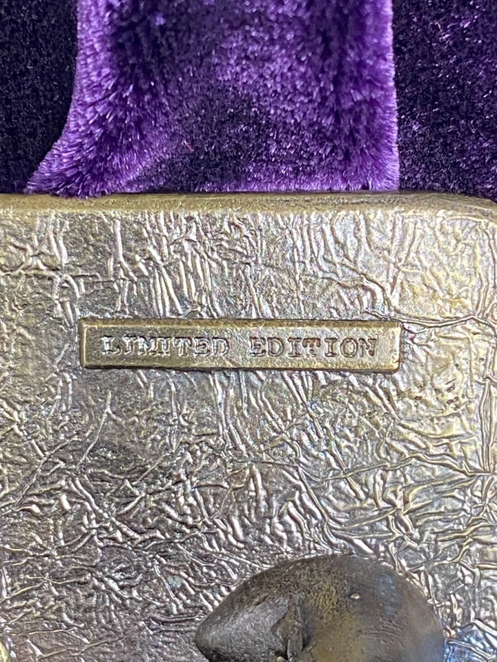 Fivela de cinto vintage 1978 International Harvester fluxo axial combinação edição limitada - Imagem 3 de 4