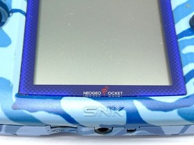 Neo Geo Pocket Color Console Camouflage Blue SNK Tested Excellent condition