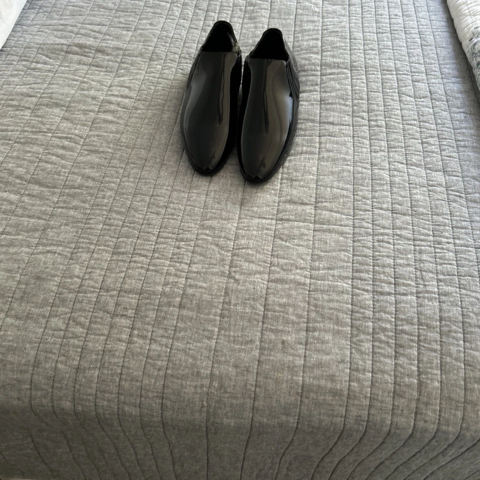 Botín plano Connor recortado charol negro Saint Laurent 39,5 Foto 4 de 4