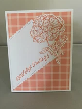 Stampin Up Card Kit Set Of 4 "Happy Birthday" cards #12b