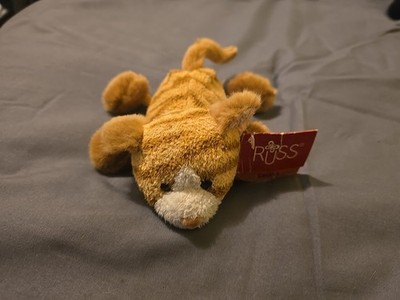 Russ Tabbies Luv Pets Plush Orange Stripe Tabby Cat Kitten Selina Small 6  *Read