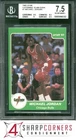 1985 STAR GATORADE SLAM DUNK #7 MICHAEL JORDAN RC BULLS HOF BGS 7.5