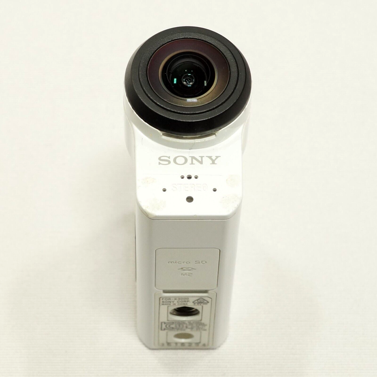 Sony FDR-X3000R 4K Action Camcorder with Live-View Remote - White
