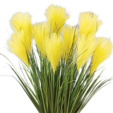 Triple Flower Faux Pampas Grass (Pack of 3)