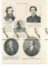 Grant, Nansen, Speke, Park, La Perouse, Explorers, Book Illustration, 1895