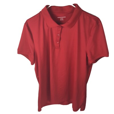 MENS NEW SHORT SLEEVE SOLID RED SHIRT TOP SIZE XL AMAZON ESSENTIALS