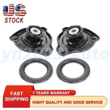 4PCS Turbo Front LH+RH Upper Shock Strut Mount & Bearing Fit For Porsche 996 4S