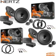 Kit 8 Casse Altoparlanti Hertz DSK 165.3 Ant+Post per Fiat Panda 169 dal 2003