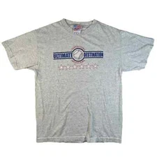 Vintage 90s Cooperstown Dream Park Ultimate Destination baseball t-shirt medium
