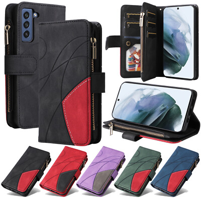 Flip Zip Wallet Leather Case Phone Cover Fr Samsung Galaxy A53 A23 A13 A73 A52s+