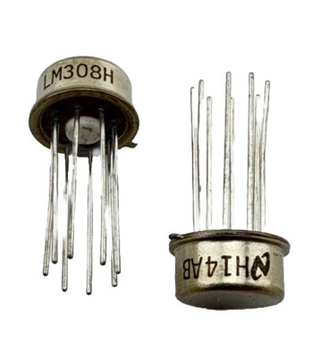National Semiconductor LM308H OP-Amp Operationsverstärker TO-99