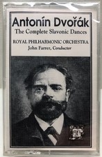ANTONIN DVORAK The Complete SLAVONIC DANCES Royal Philharmonic Cassette Tape New