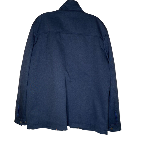 jos a bank 1905 jacket size Large navy blue mens zippered - Picture 4 of 4