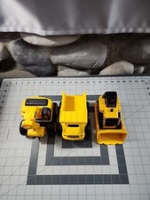 Toy State Industrial CAT Caterpillar Dump Truck , Excavator, Dozer Construction