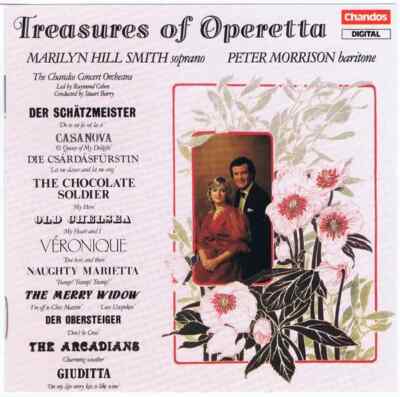 CD Marilyn Hill Smith & Peter Morrison Treasures Of Operetta Chandos