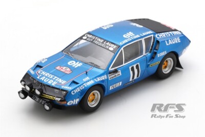 Alpine Renault A310 Rallye Rally Monte Carlo 1977 Guy Frequelin 1:43 Spark 5469