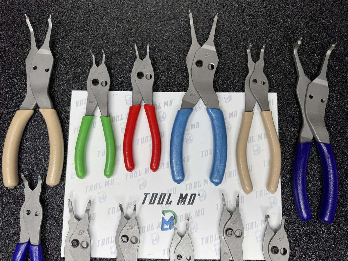 Snap-on Tools NEW ASSORTED COLOR Master 12-Piece Snap Ring Plier
