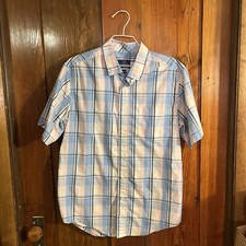Men  s George Button Up Short Sleeve Shirt