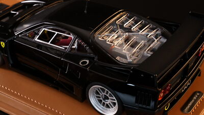 Ferrari F40 LM Test Car Noir Mat - Eidolon Make Up - 1/43 - Résine/Metal - Occasion Comme Neuve