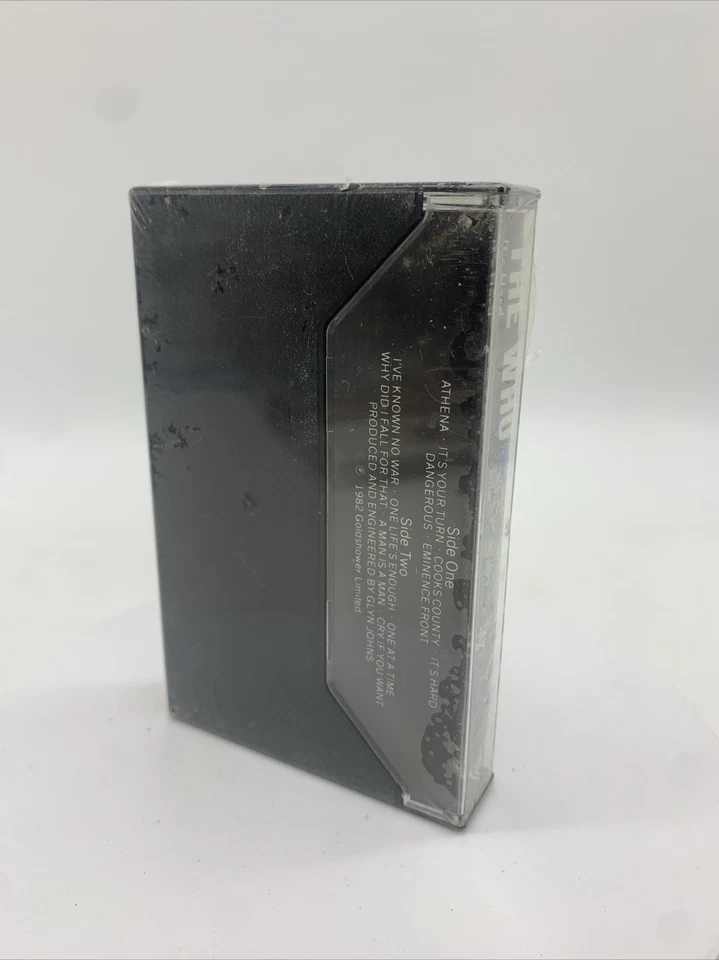 THE WHO Cassette Tape IT'S HARD 1982 Rock Pop Rare *Factory Sealed* - Image 2 of 4