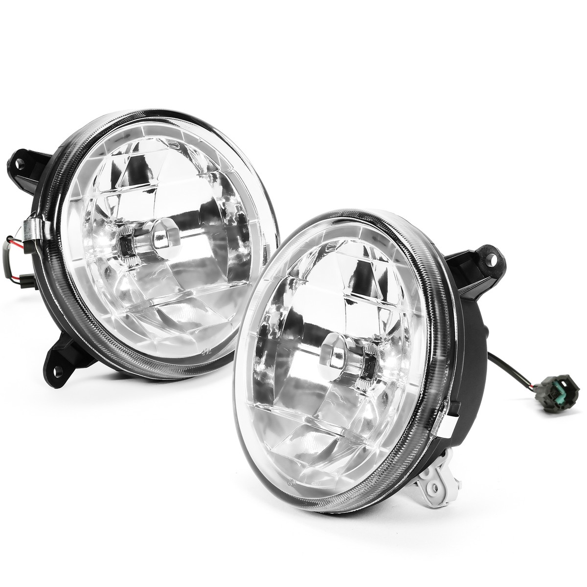 Fog Lights Set w/ Bulbs Clear For Subaru Impreza RS/WRX 02-03